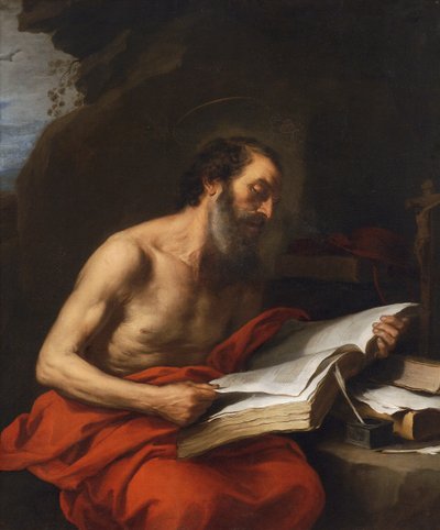 Saint Jérôme lisant - Bartolomé Esteban Murillo